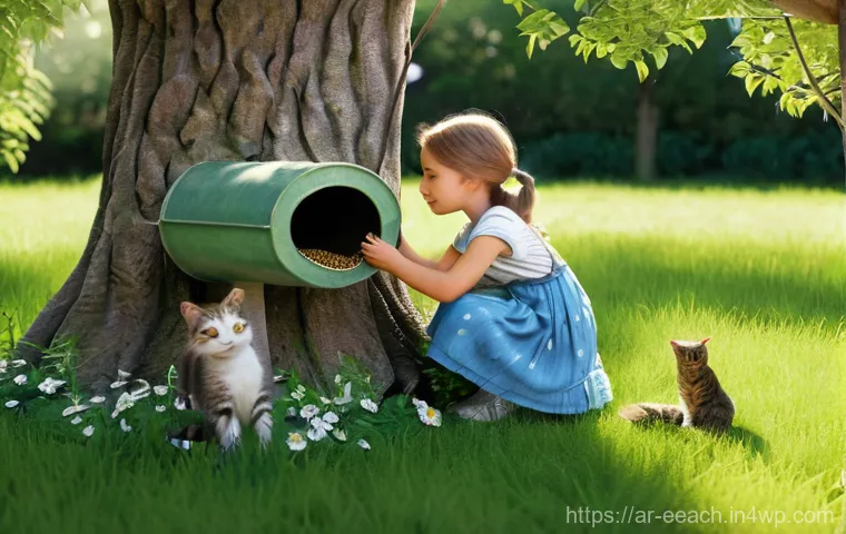 자연 연결 교육과 인성 교육의 통합 - **Prompt:** A diverse group of children, approximately 6 to 10 years old, actively engaged in a vibr...